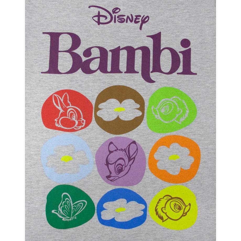 Disney Bambi T-Shirt Stampata  