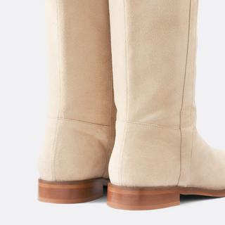 La Redoute Collections  Stiefel aus Veloursleder 