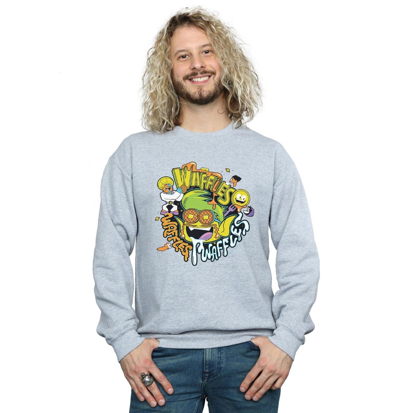 DC COMICS  Teen Titans Go Waffle Mania Sweatshirt 