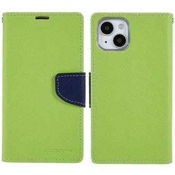 iPhone 14 - Goospery Fancy Case Cover nero/marrone