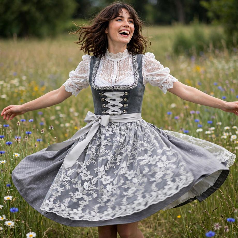 Tectake  Dirndl mi-long MILANA 
