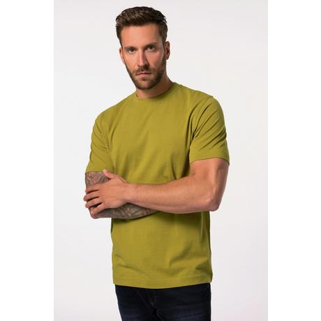 JP1880  T-shirt Basic en coton peigné, col rond mousse 