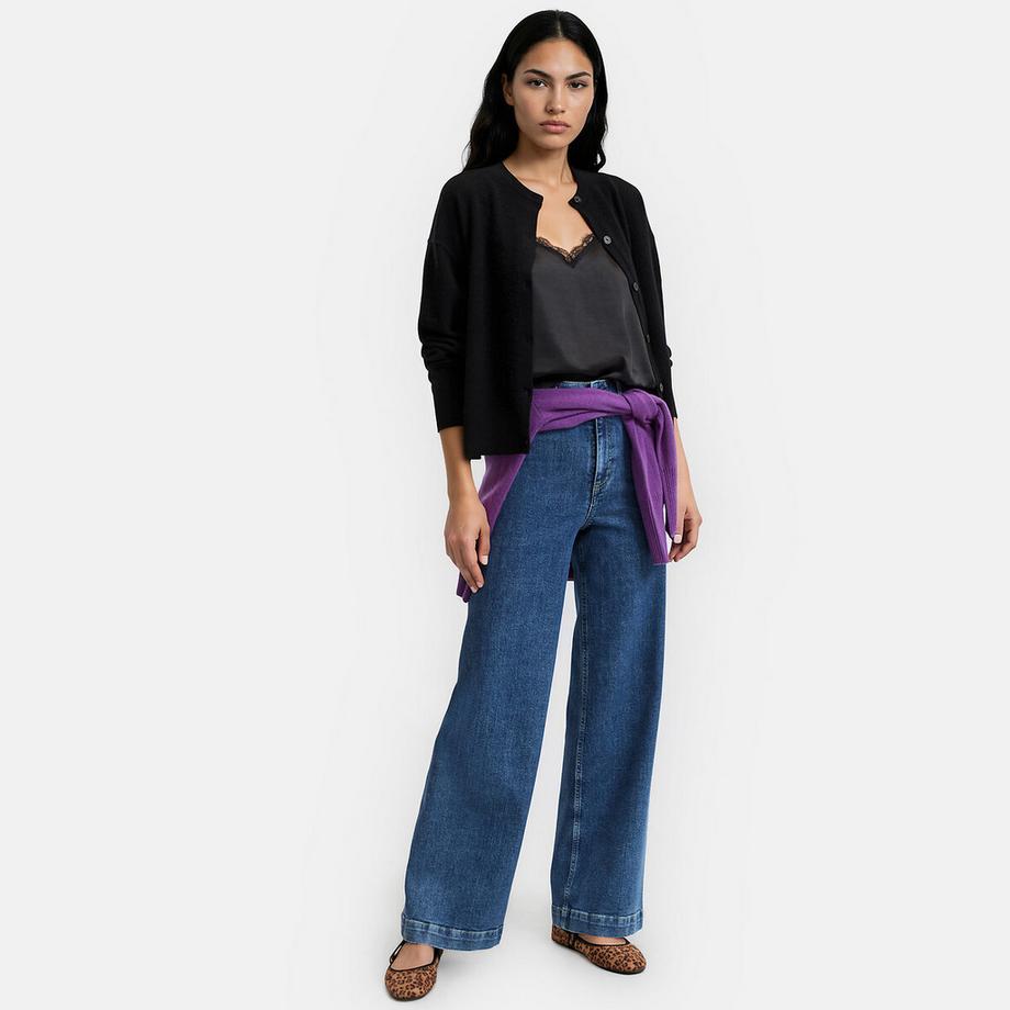 La Redoute Collections High-Waist Loose Fit Jeans  