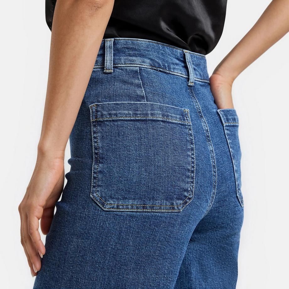 La Redoute Collections High-Waist Loose Fit Jeans  