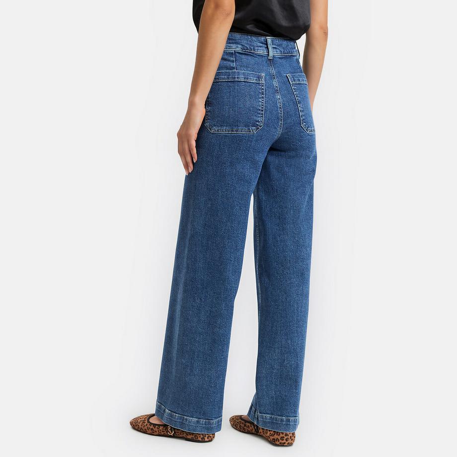 La Redoute Collections High-Waist Loose Fit Jeans  