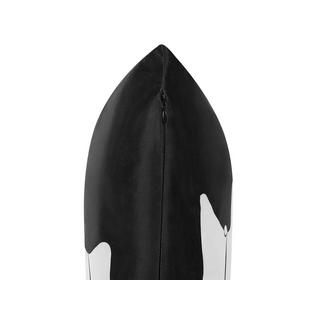 Beliani Lot de 2 coussins décoratifs en Velours Moderne MANDEVILLA  