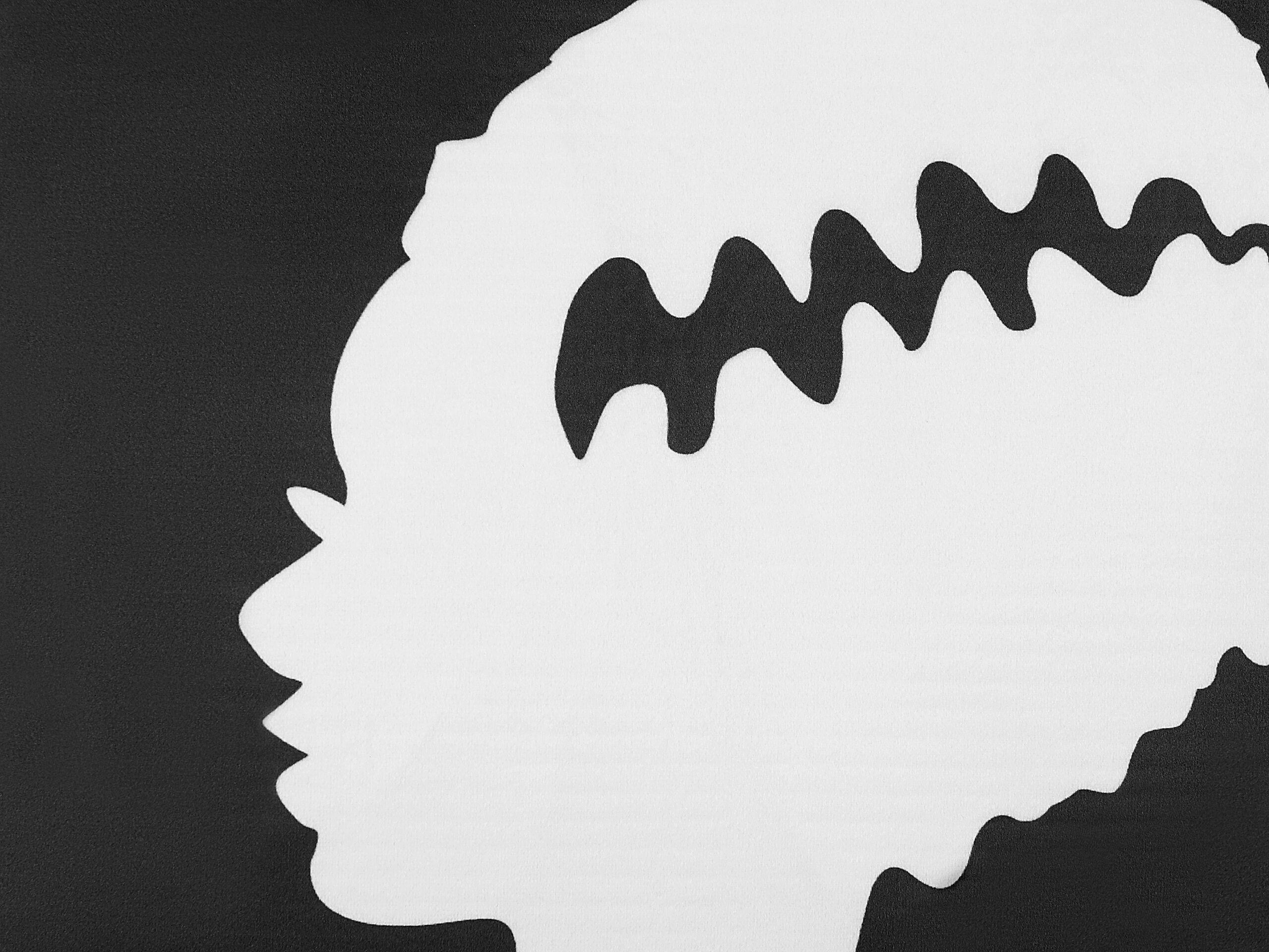 Beliani Lot de 2 coussins décoratifs en Velours Moderne MANDEVILLA  