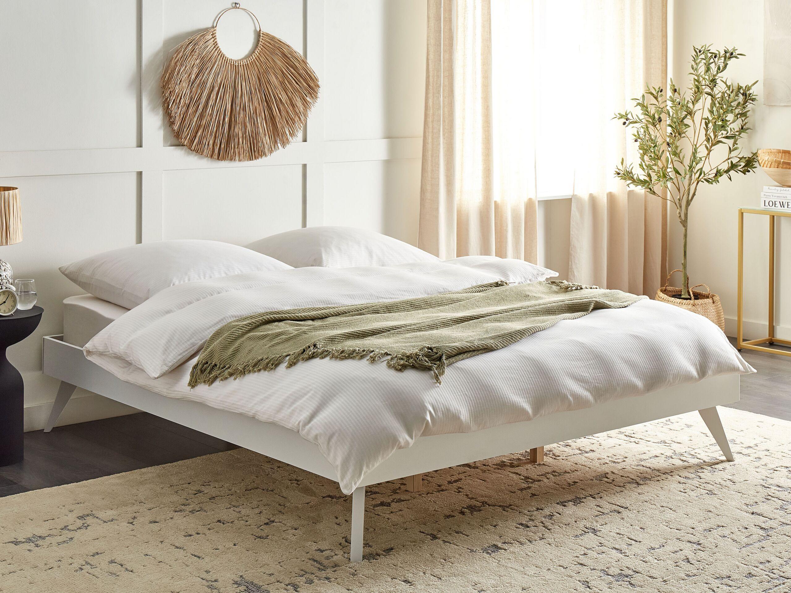 Beliani Letto senza testata en Fibra a media densità (MDF) Retrò BERRIC  