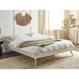 Beliani Bett mit Lattenrost aus MDF-Platte Retro BERRIC  