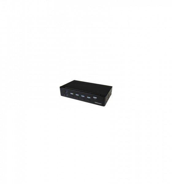 STARTECH  Switch Commutatore KVM a 4 Porte HDMI con Hub USB 3.0 - 1080p 
