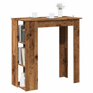 VidaXL Table de bar bois d'ingénierie  