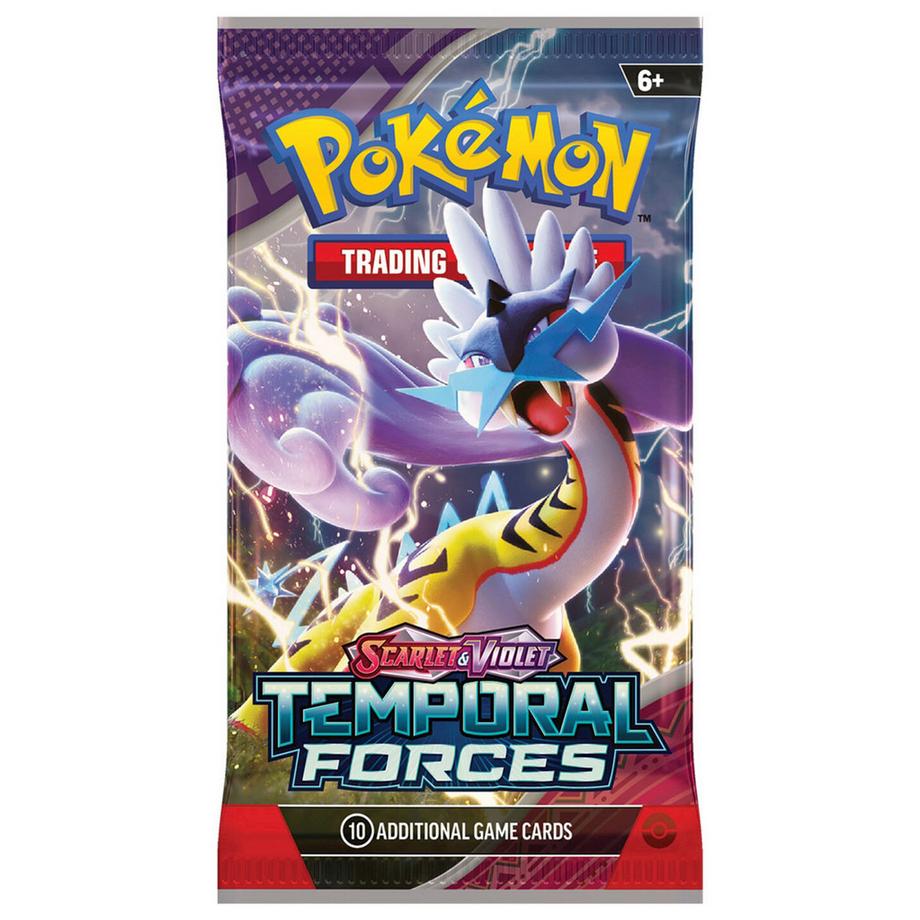 Pokémon  TCG: Scarlet & Violet - Temporal Forces Booster Pack (10 Cards) - EN 