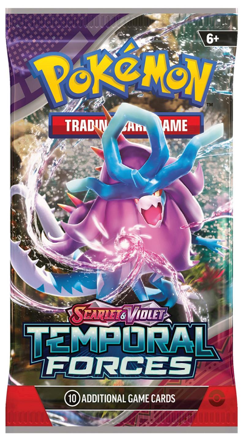 Pokémon  TCG: Scarlet & Violet - Temporal Forces Booster Pack (10 Cards) - EN 