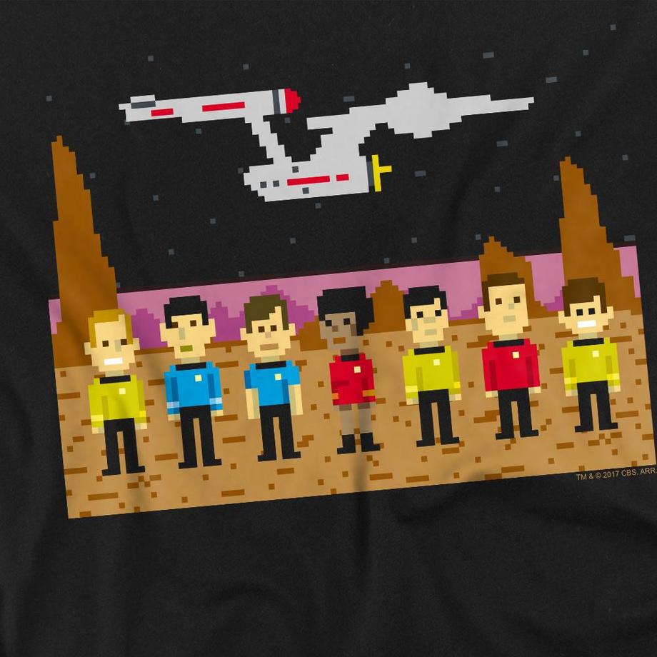 Star Trek The Original Series Trexel T-Shirt Maniche Lunghe  