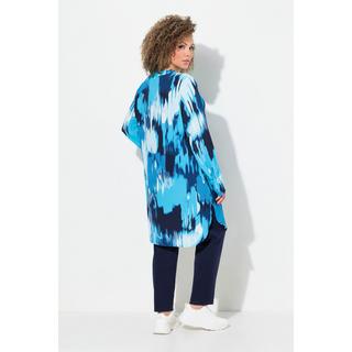 Ulla Popken Tunica lunga linea ad A scollo tunisino manica lunga  