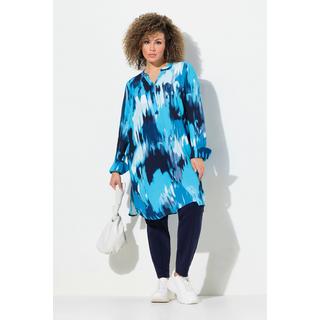 Ulla Popken Tunica lunga linea ad A scollo tunisino manica lunga  