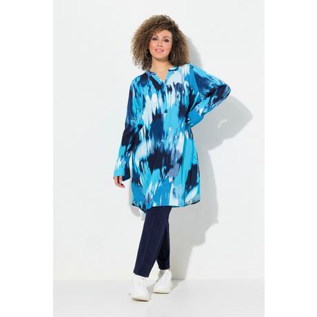 Ulla Popken Tunica lunga linea ad A scollo tunisino manica lunga  