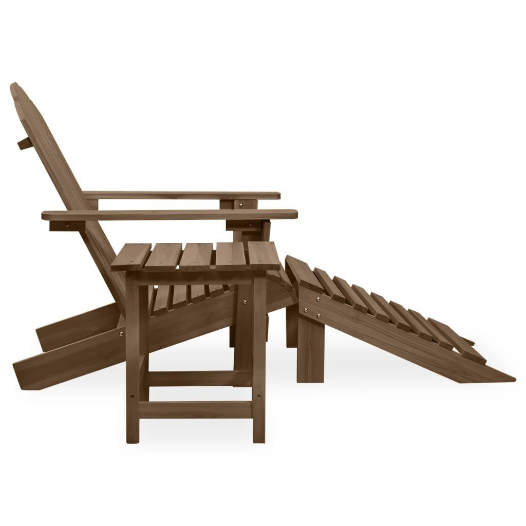 VidaXL Chaise de jardin bois  