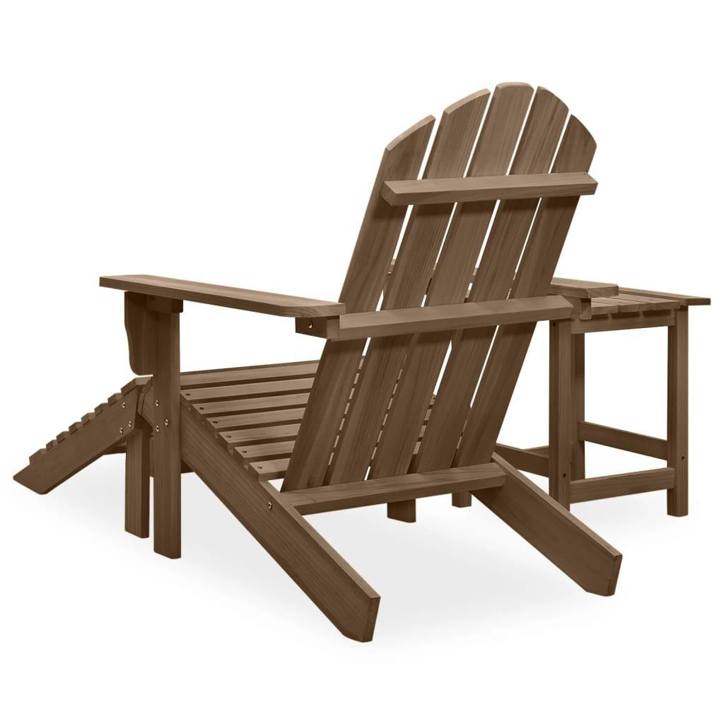 VidaXL Chaise de jardin bois  