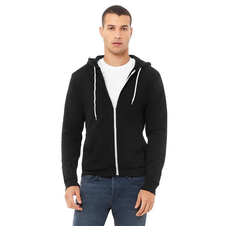 Bella + Canvas Veste à Capuche Zippée Adulte  