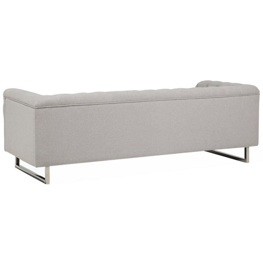 Beliani 3 Sitzer Sofa aus Stoff  VISSLAND  