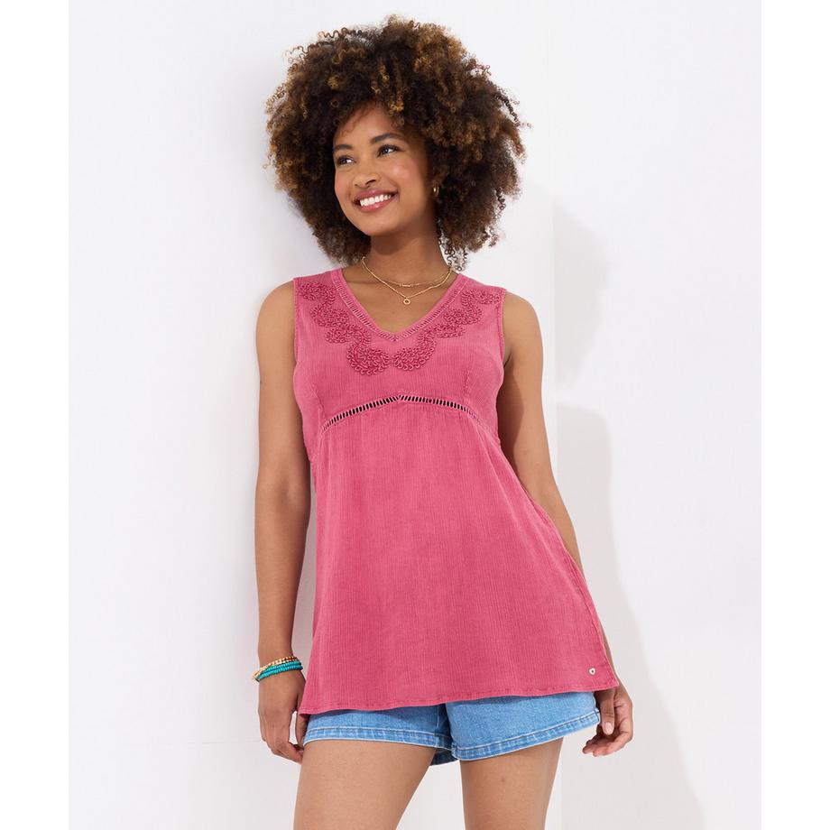 Joe Browns Tunique sans manches brodée  