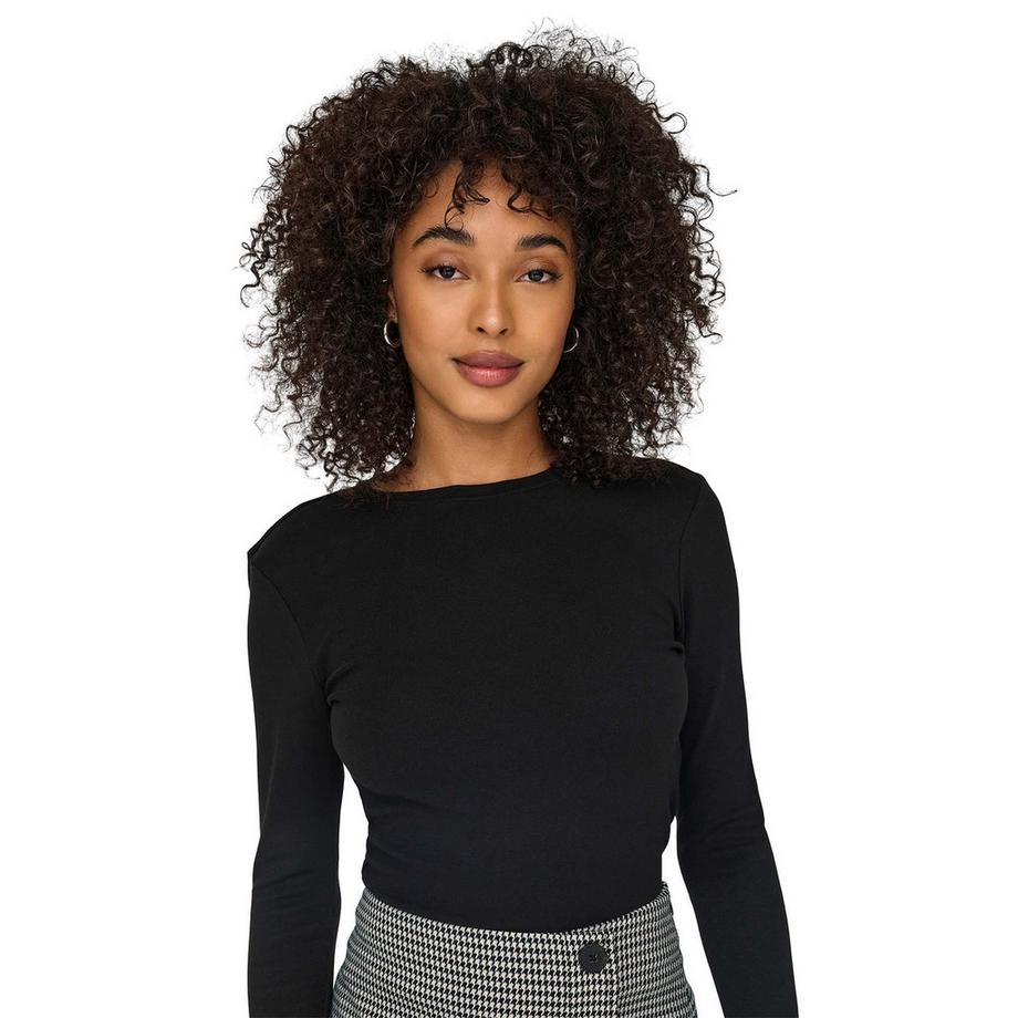 ONLY Riley O-Neck Slim Fit Longsleeve Top  
