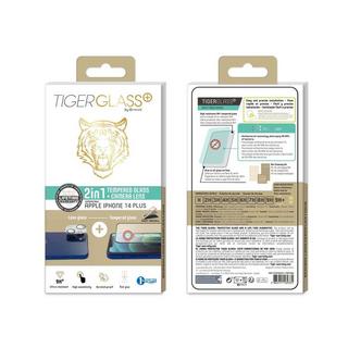 Tiger  Pack Protecteur de caméra + Protecteur d'écran pour iPhone 14 Plus 