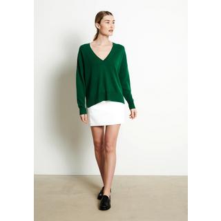 Studio Cashmere8  RIA 3 Maglia profonda oversize con scollo a V - 100% cashmere 