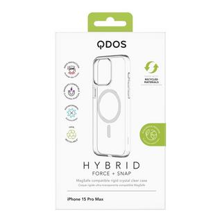 Qdos  Hülle Hybrid Force iPhone 15 Pro Max 