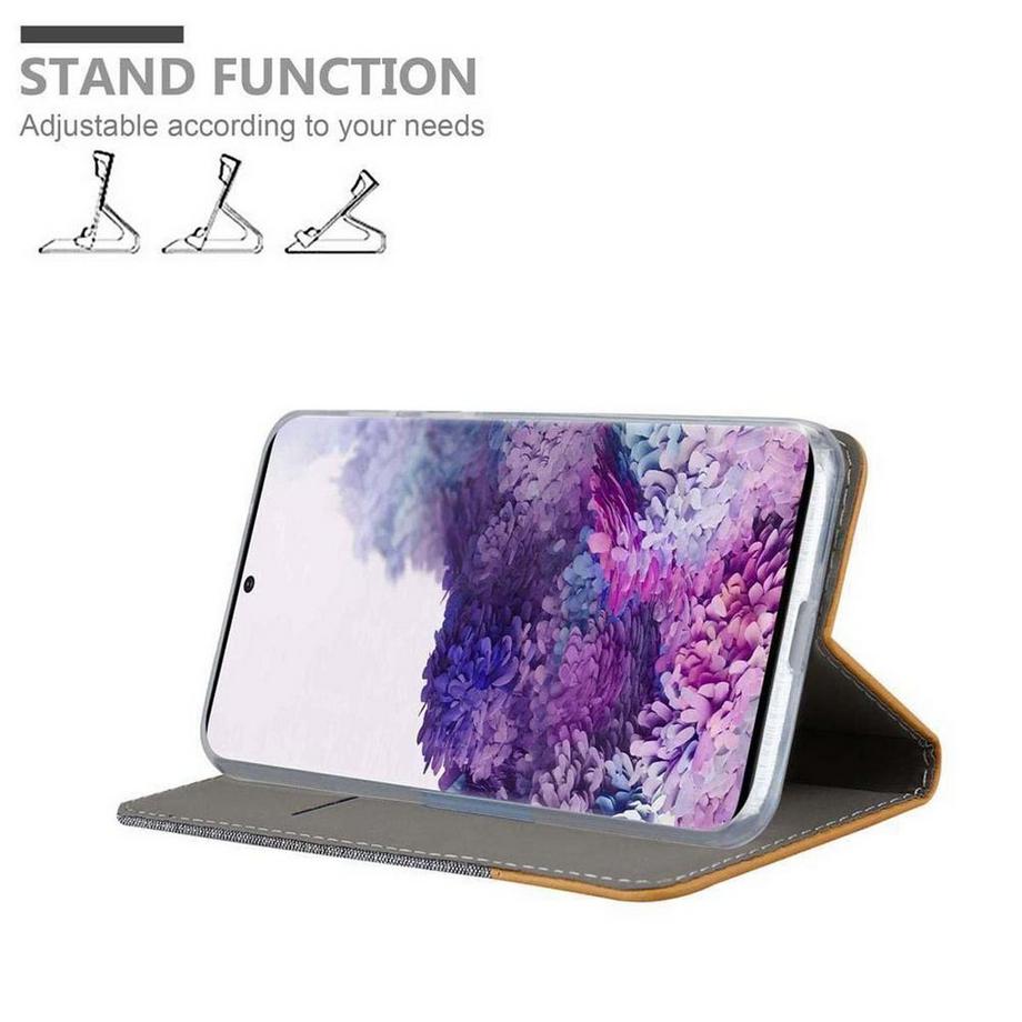 Cadorabo  Hülle für Samsung Galaxy S20 ULTRA Magnetverschluss, Kartenfach 