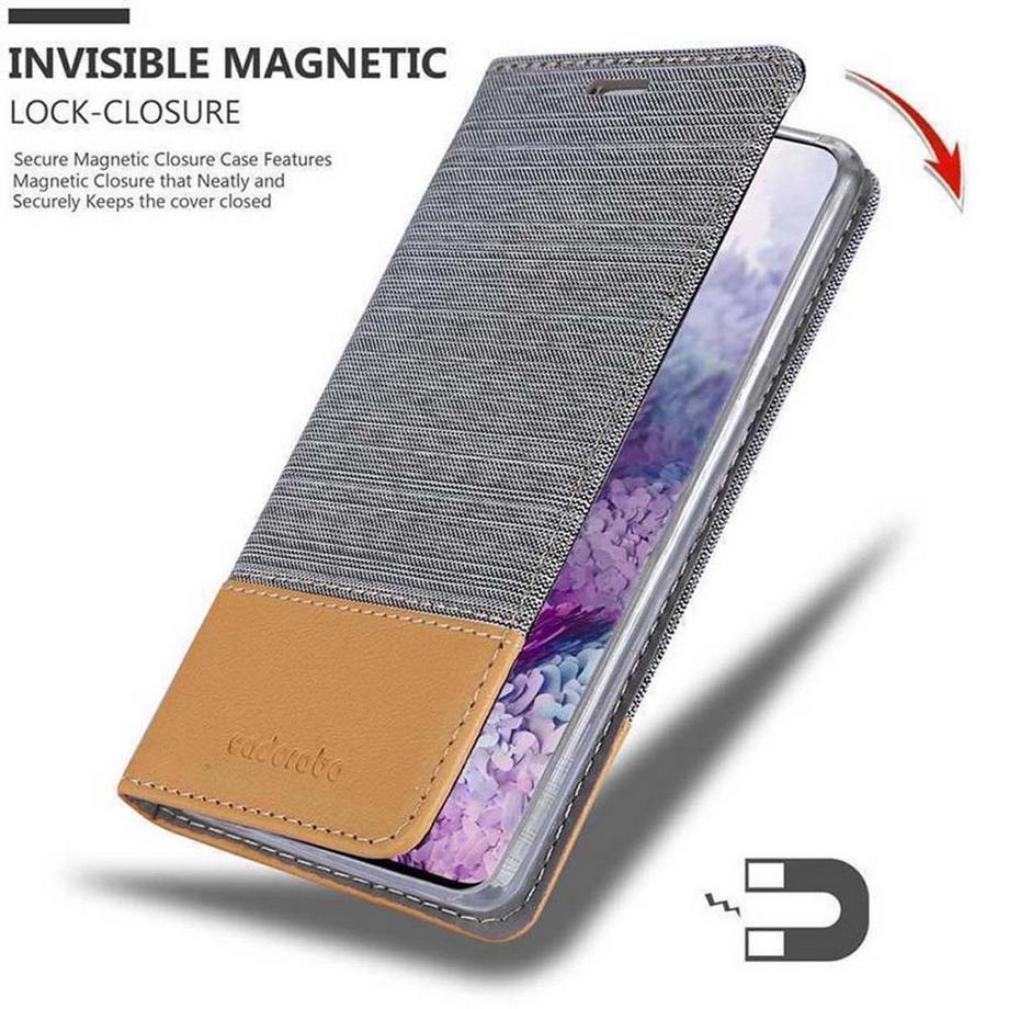 Cadorabo  Hülle für Samsung Galaxy S20 ULTRA Magnetverschluss, Kartenfach 