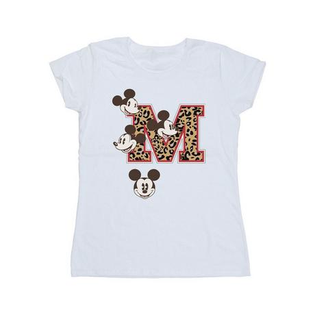 MICKEY MOUSE Leopard Print T-Shirt  