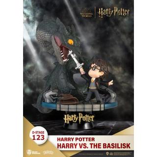 Beast Kingdom  ST D-Stage Harry Potter VS Basilisk 16cm 