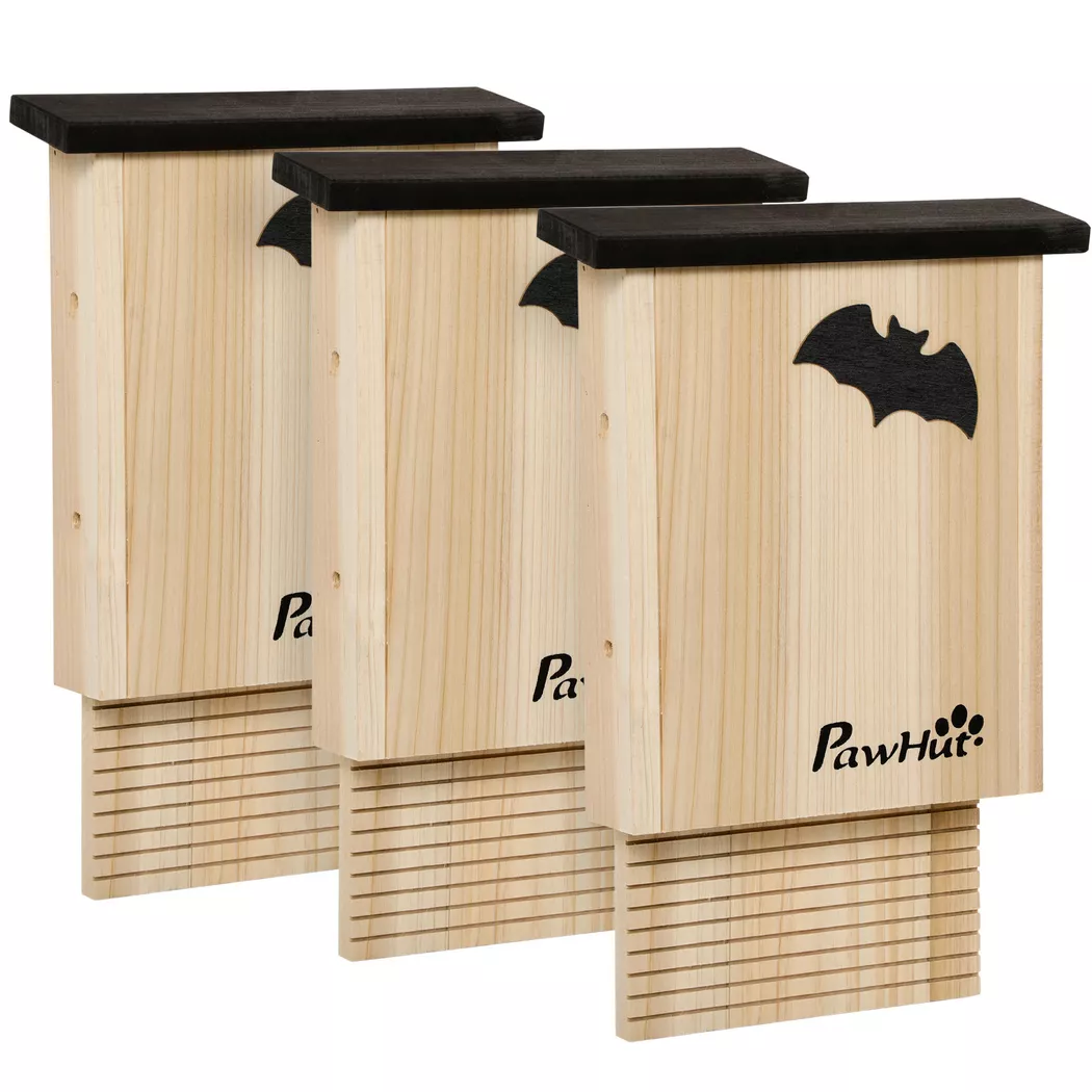 PawHut - Fledermaushaus, One Size, Beige