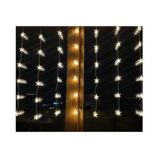 Ekström Rideau lumineux LED Outdoor avec étoiles 100 LED  