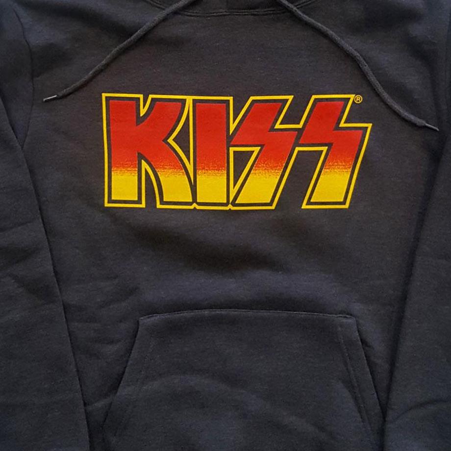 KISS Sweat à capuche Classic Logo  