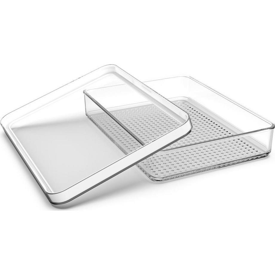 rotho 043506 - Kühlschrank-Organizer "Loft" 5,0l 22,4x19,7x15,2 cm  