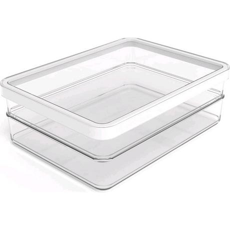 rotho 043506 - Kühlschrank-Organizer "Loft" 5,0l 22,4x19,7x15,2 cm  