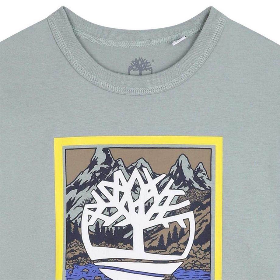 Timberland  T-ShirtMotiftyle Montagne 