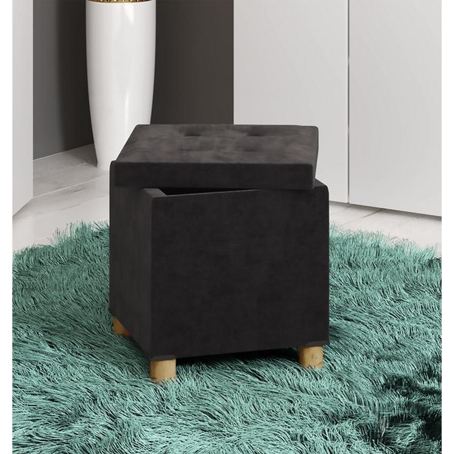 VCM Tissu Coffre de siège Banc Coffre Boîte de rangement Cube Sizos M Tissu Coffre de siège Banc Coffre Boîte de rangement Cube Sizos M  