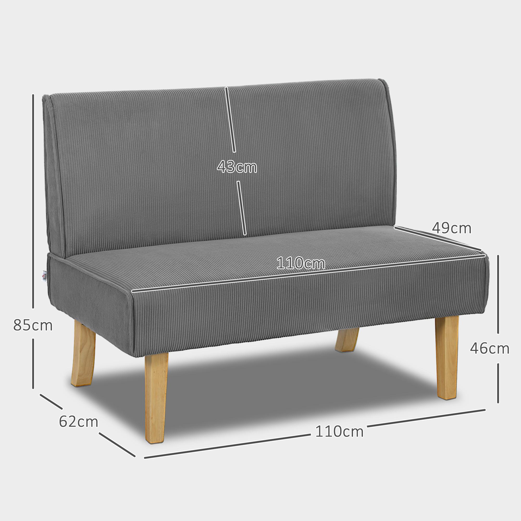 HOMCOM 2 Sitzer Sofa  