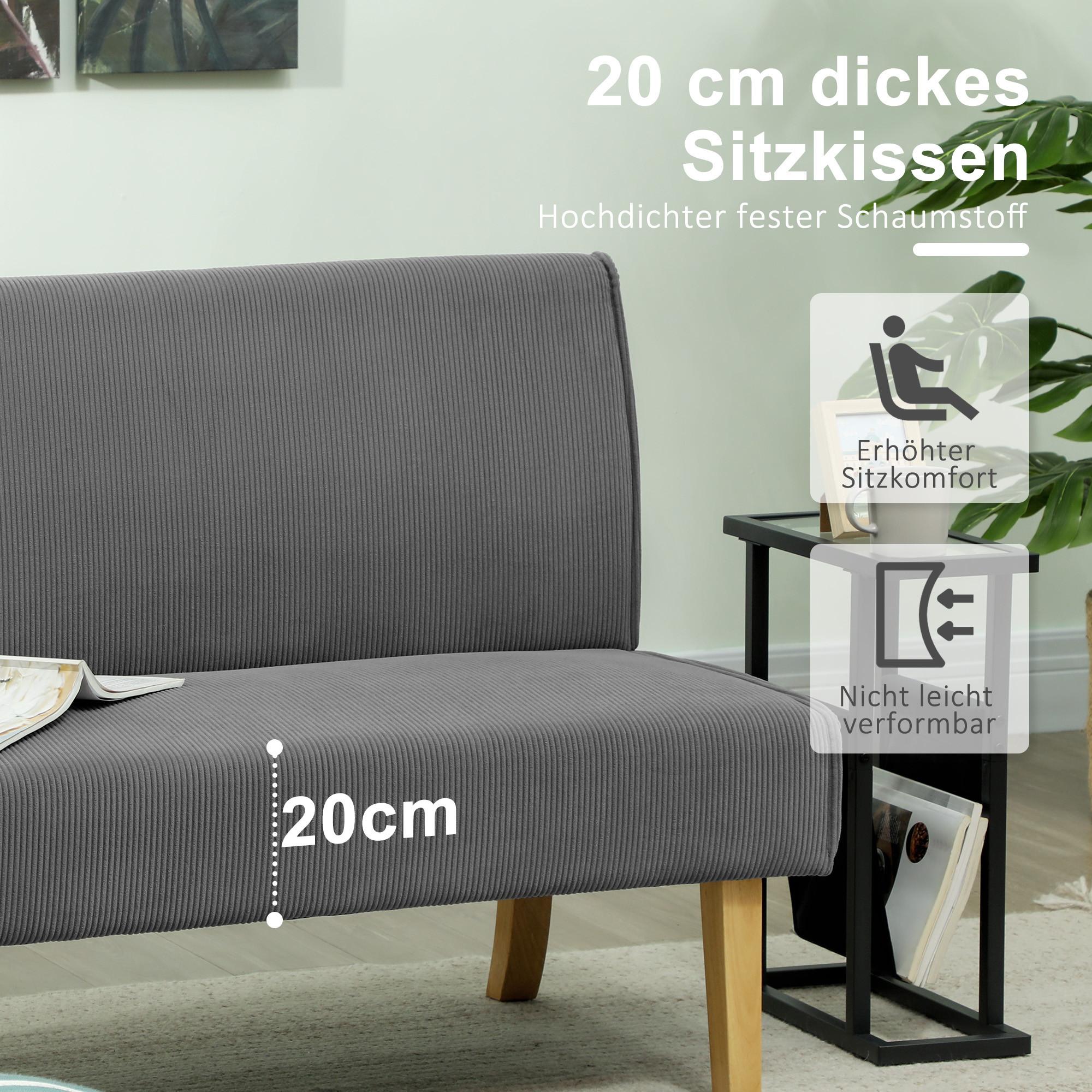 HOMCOM 2 Sitzer Sofa  