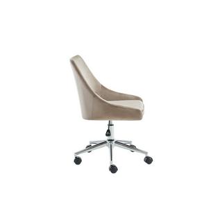 Vente-unique Chaise de bureau MASURIE Velours Hauteur ajustable  