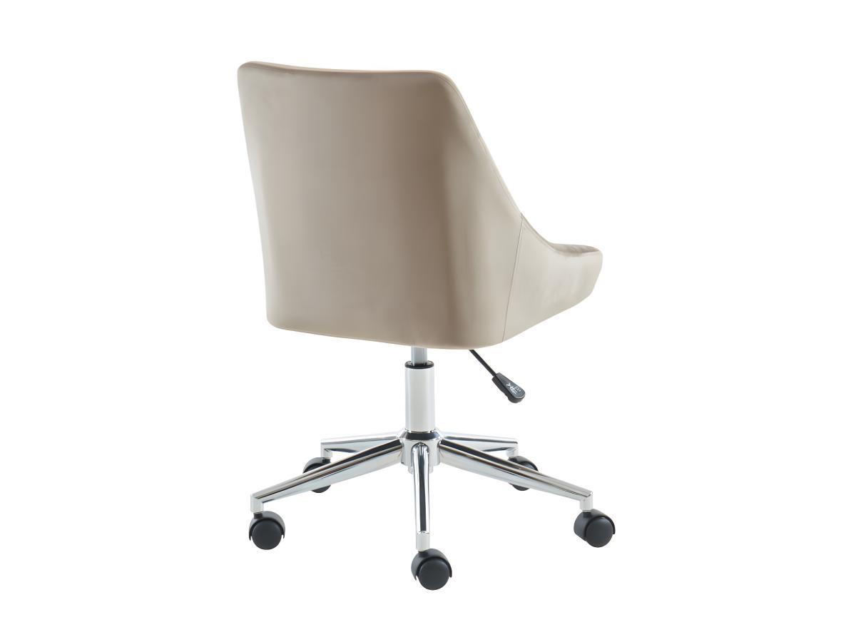 Vente-unique Chaise de bureau MASURIE Velours Hauteur ajustable  