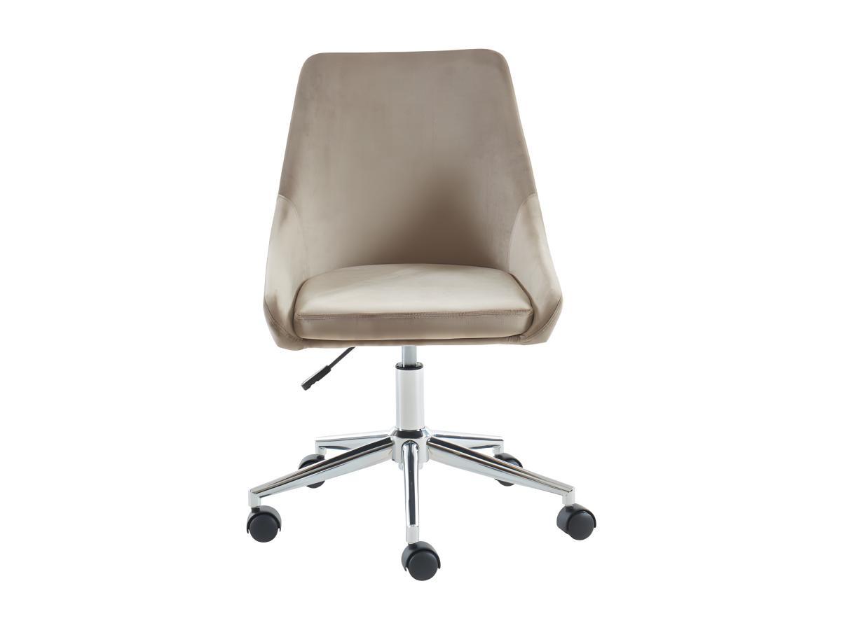 Vente-unique Chaise de bureau MASURIE Velours Hauteur ajustable  