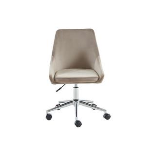 Vente-unique Chaise de bureau MASURIE Velours Hauteur ajustable  