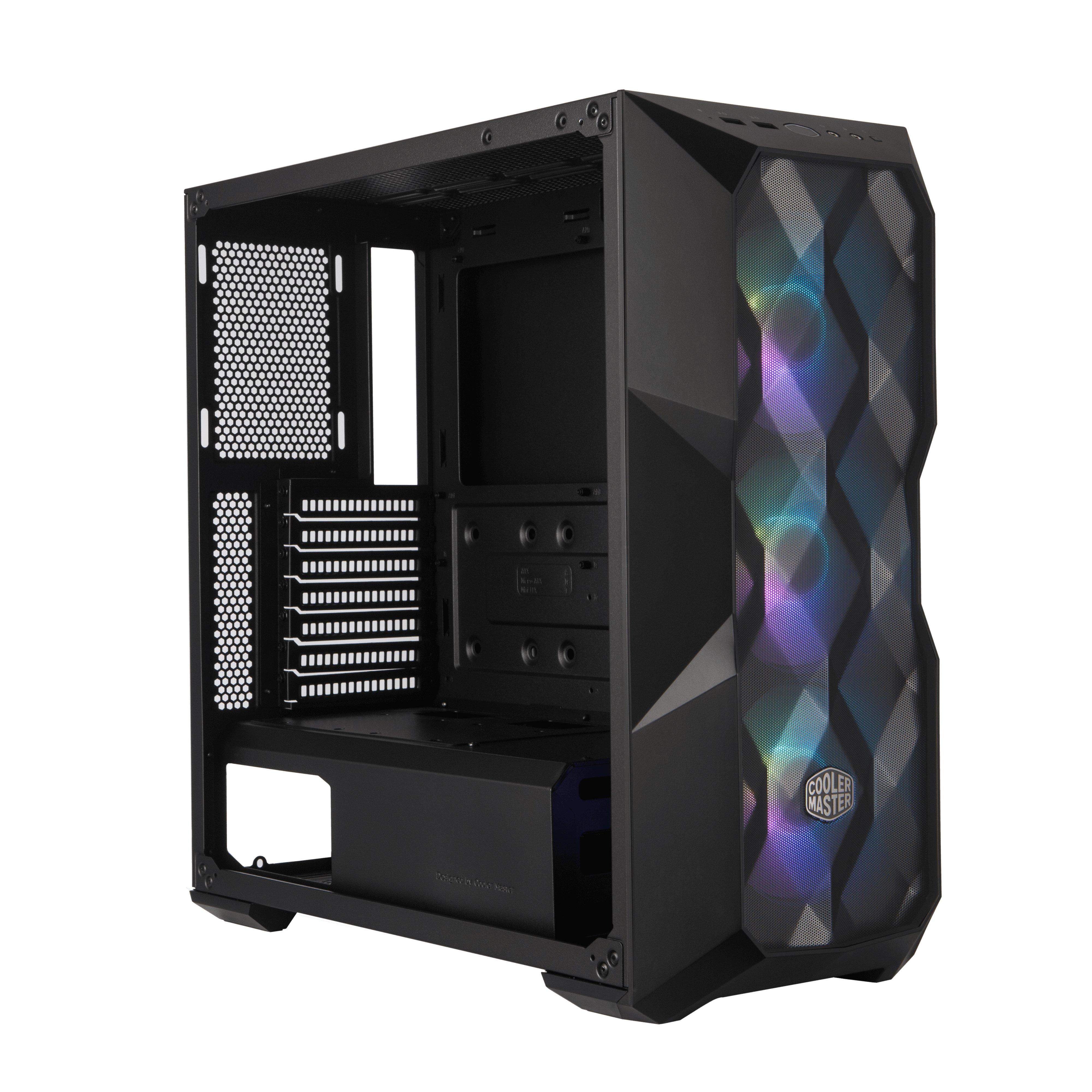 Cooler Master  MasterBox TD500 Mesh Midi Tower Schwarz 