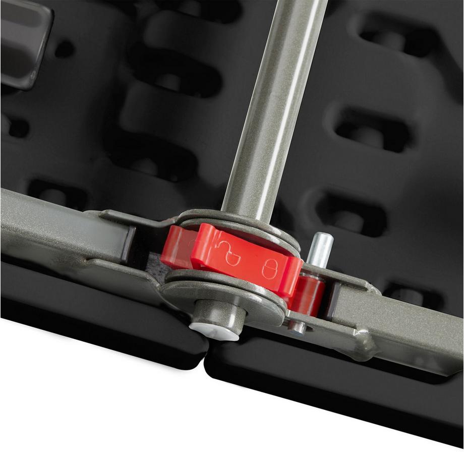 Tectake  Table de camping Panja pliable, résistant aux intempéries 