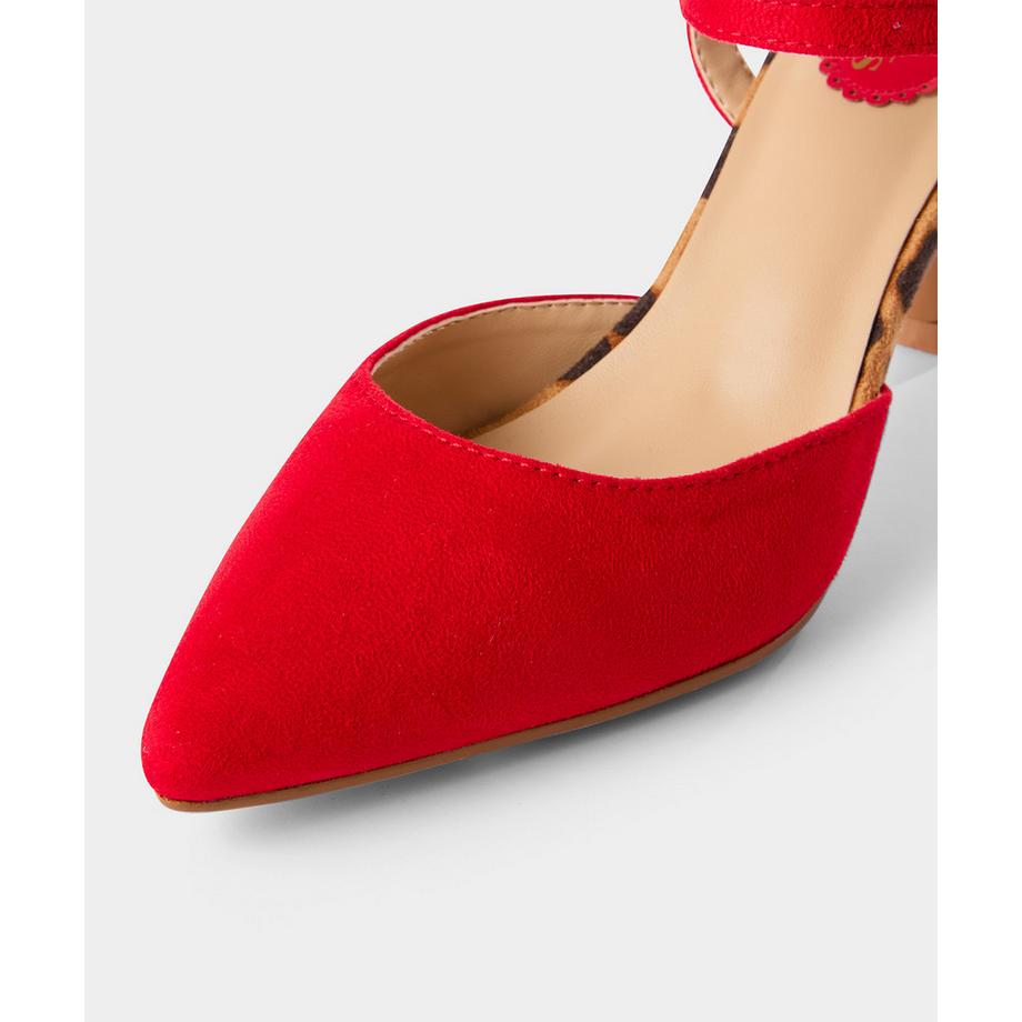 Joe Browns Absatzschuhe Spitze Kappe Leopardenmuster  